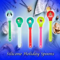 Holiday Silicone Spoon - Christmas - Santa Closeout Gifts - Santa Shop Closeouts