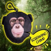 Talking Chimp Clip-on - Boys & Girls Closeout Gifts  - Santa Shop Closeouts